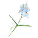 artificial orchid plant potted - 33cm silk flowers wedding decor Blue