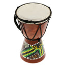 Professional African Djembe Drum Bongo Wooden Colorful Musical Instrument x1