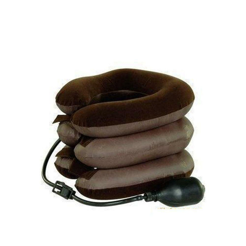 Unisex Inflatable Neck Stretcher Pain Relief Shoulder Tension Back Traction New