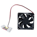 80mm DC 12V 2W 4 Pin Male to Female Adapter PC Computer Ventilator