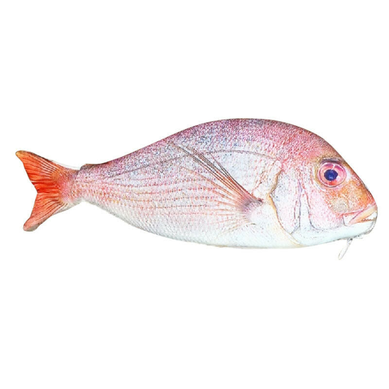 Fish shaped pencil bag pencil case box fish school pen case originality Sch M7P8
