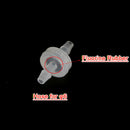 5Px6mm Plastic Check Valve Barbed Non-return One Way Ozone Fluorine Rubber Valve