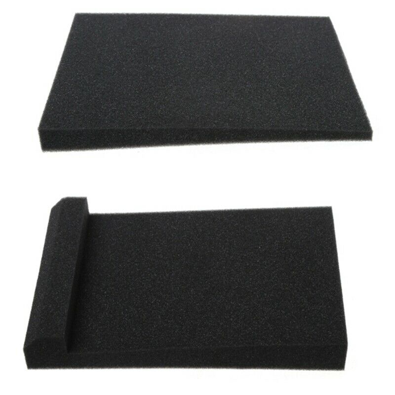 1 Set/2pcs Sponge Studio Monitor Speaker Acoustic Isolation Foam Isolator P V9U2