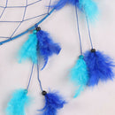29'' Blue Dream Catcher Handmade Dream Catcher with Feathers