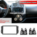 2 Din Car Stereo Install Dash Bezel Panel Mounting Frame Trim Kit for Chevrolet