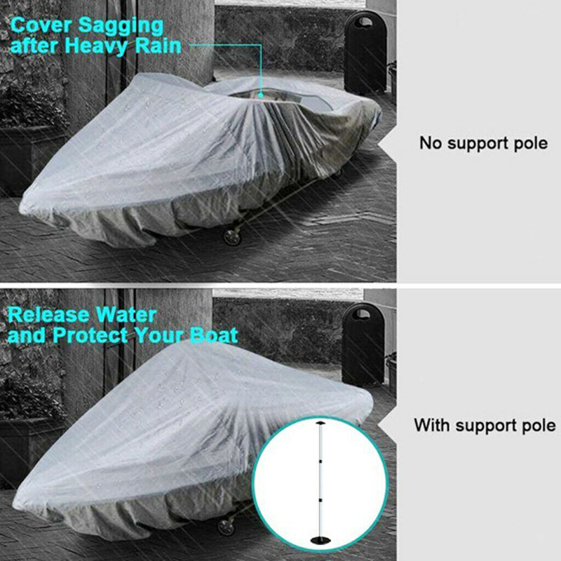 1 Pc Useful Boat Cover Support Pole, Support System