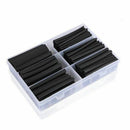 Heat Shrink Tubing Black 170pcs Ratio 3: 1 Dual Wall Adhesive Lined Heat Sh