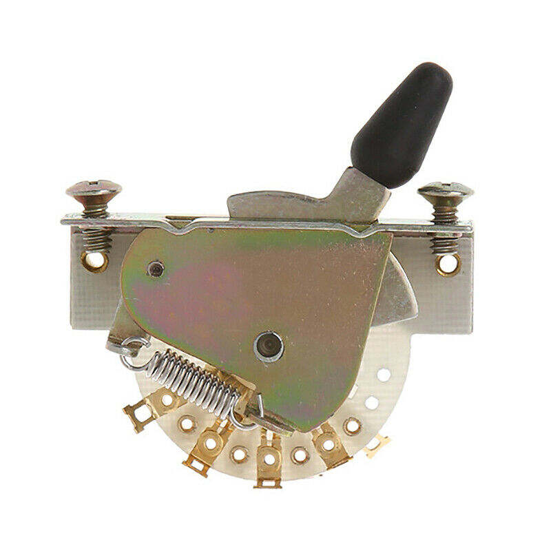 Black 5 Way Lever Switch Selector For ST FD Electric Guitar Parts Replaceme