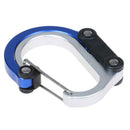Type D Carabiner Rotating Hook Clip Non-Locking Strong Clips 3C