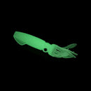 5pcs 8g/10cm Soft Squid Luminous Fishing Lures Saltwater Octopus Skirt Bait
