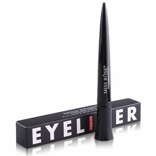 Miss Rose Eyeliner Pen Black Eyeliner Pencil Stamp Double Head Liquid Eye L M3D7
