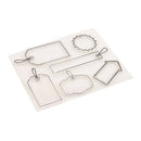 tag  Silicone Clear Stamp Transparent Rubber Stamps DIY Scrapbook JR