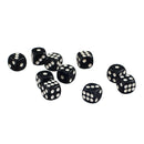 100 Pack Opaque Dice D6 Six Sided Die for RPG DND MTG Boad Games Gift
