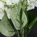 Artificial Hydrangea Flower 5 Big Heads Bouquet (Diameter 7" each head) Cre F6U7