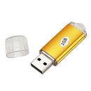 USB 2.0 Flash Pen Drive Disk Memory Stick Golden Storage Capacity:2GB