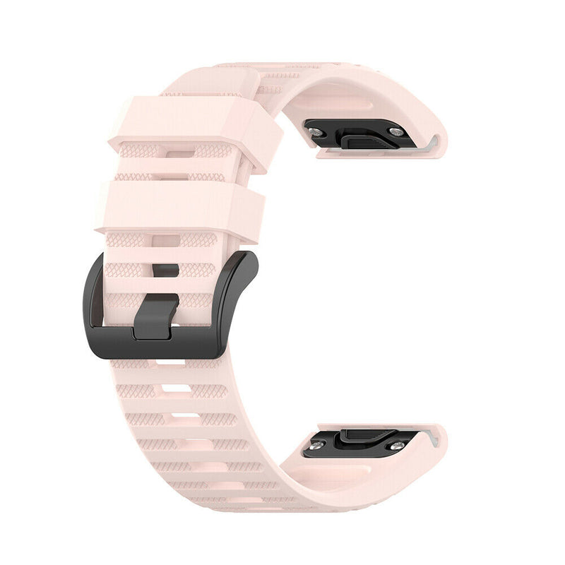 26mm Wrist Strap Silicone Quick Release Adjustable Sports Watch Band for Fenix