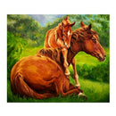 5D DIY Horse Embroidery Diamond Painting Decor Cross Stitch Rhinestones Kit