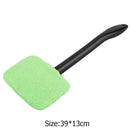 Microfiber Auto Window Cleaner Car Brush Windshield Wiper Cleaner (Green)