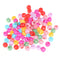 100 PCS Mini Hair Claw Clips For Women Girls Cute Candy Colors Beads Headwear,a
