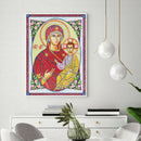5D DIY Special Shaped Diamond Painting Religious Cross Stitch Mosaic Kit