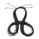 10m Real Black Elastic Thread Cord for Necklace Bracelet Craft String DIY 1.5mm