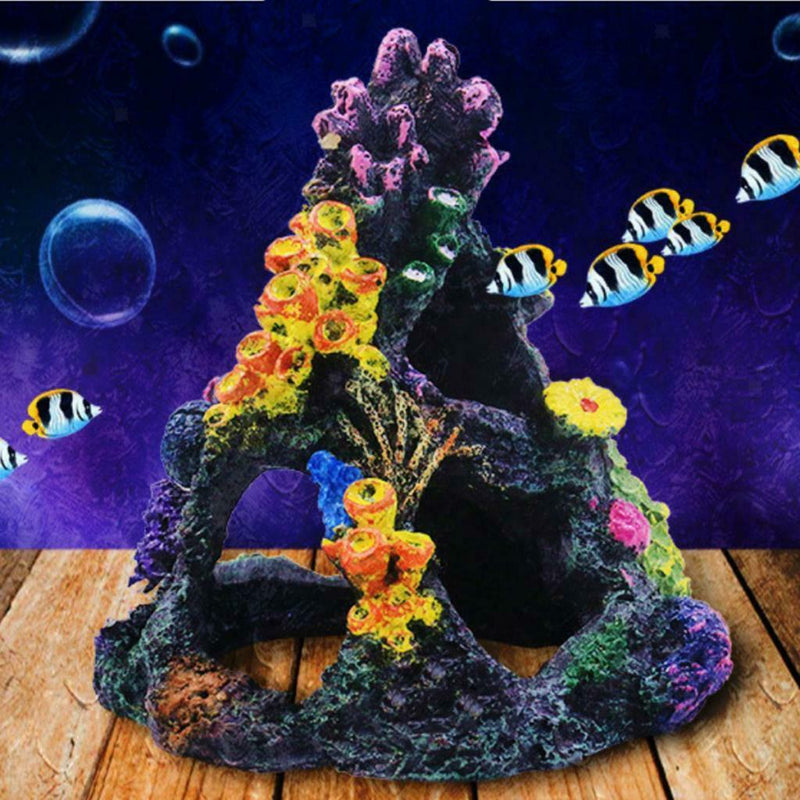 Tank Rockery Ornament Aquarium Hiding Cave For   Tank Decoration