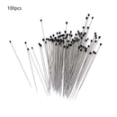 100x Steel Insect Pins Specimen For School Lab Entomology Dissection Supply H4Q5
