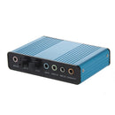 6 Channel Sound Card USB External Digital Optical SPDIF Audio for PC R4E1
