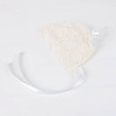 Baby Girl's White Boys Baby Shower Caps Lace Floral Bonnet Infant's Hat