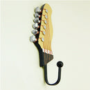 Guitar Heads Retro Home Decor Wall Mounted Multifunction Clothes Hanger