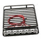 RC Car Roof Luggage Carrier, RC Car Roof Rack Metal Luggage Bracket with 6pcs