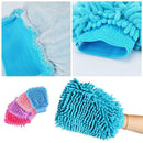 Super Mitt Microfiber Car Window Washing Cleaning Cloth Gloves Towel Duster X3Z9