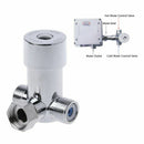G1/2" Hot & Cold Water Mixing Valve Thermostatic Mixer Two In & One Out New