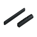 2pcs Ebony Slotted Nut & Saddle Set for 4 String Ukulele Guitar High Quality