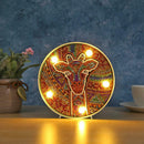 DIY Special-shaped Diamond Painting LED Giraffe Embroidery Table Night Lamp