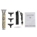 T-Blade Trimmer USB Rechargeable Electric Hair Grooming Cutting Hair Clipper