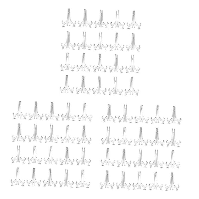 60x Easels Stand Holders Vertical Display Photo Sign Pedestal Ornaments 3"