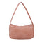 Retro Alligator PU Leather Handbag Women Casual Totes Shoulder Bag (Pink)