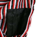 6ft Surfboard Shortboard Striped Terry Cloth Sock Surf Board Cover Red Black