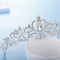 Women Girls Elegant Wedding Bride Crown Headwear Rhinestone Tiaras Cute Gif Gw
