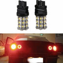 2 new 3157 cut two-color white/yellow 60 LEDs light up