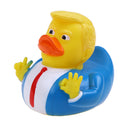 1x Donald Trump Duck Rubber PVC Duck Bath Squeaky Baby Kids Animals Floats To BX