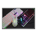 Premium USB Wired  Gaming 104 Keys Keyboard Mouse Sets RGB Backlight (Pack of 1)