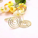 Mini Heart Shape Place Card Memo Holder Picture Stand Note Clip for Wedding A9R8