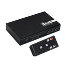 3 In 1 Out Video HDMI Audio Switch Switcher 1080P 60HZ 7.1CH 4Kx2K HD For P
