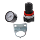 Air Control Compressor Pressure Gauge Relief Regulating Regulator Valve AR2000