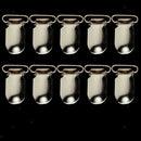 10Pieces Modern Iron Pacifier Suspender Clips 1.5 Inch Holder