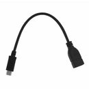 Reversible USB 3.0 3.1 Type C Male Connector to A Female OTG Data Cable Z4F8
