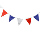 25pcs 7m Party Decor Ornament String Hanging Flag Outdoor Triangle Bunting Flag