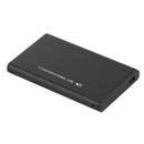 2.5" USB3.0 SDD HD Box HDD Hard Drive External Enclosure Brushed Metal Case